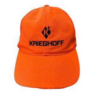 Krieghoff Blaze Orange Adjustable Baseball Hat by Kati Sportcap – One Size Fits